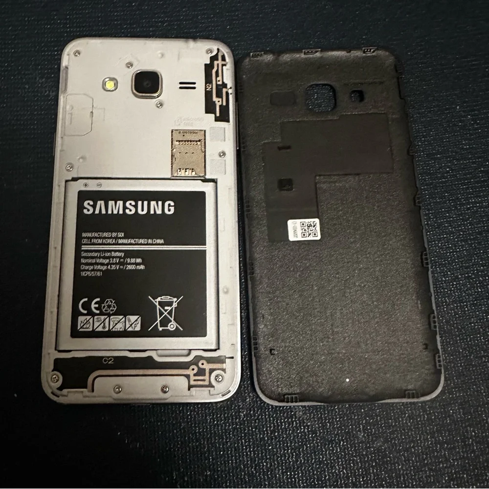 Samsung SM-J320V Galaxy J3 6V Verizon 16GB Smartphone Good Condition